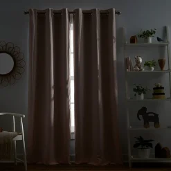 CHF Harper Grommet Top Blackout Set of 2 Curtain Panel