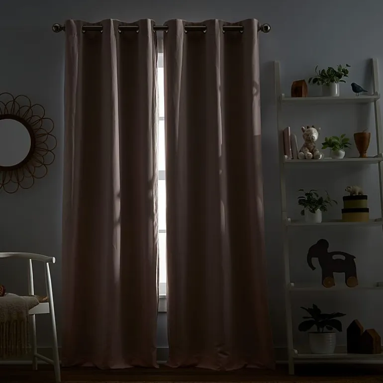CHF Harper Grommet Top Blackout Set of 2 Curtain Panel