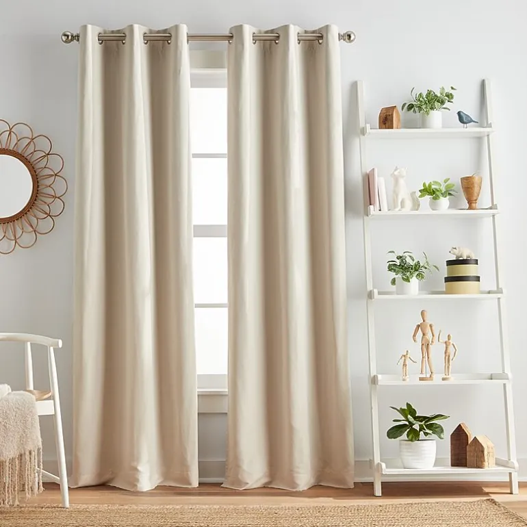 CHF Harper Grommet Top Blackout Set of 2 Curtain Panel