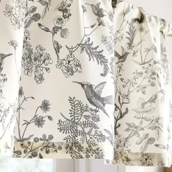 CHF Hummingbird 3-pc. Rod Pocket Window Tier