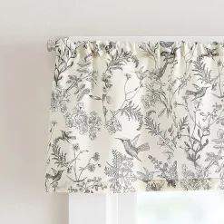 CHF Hummingbird 3-pc. Rod Pocket Window Tier