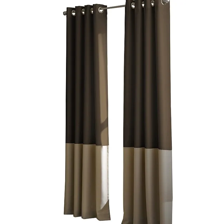 CHF Kendall Grommet Top Light-Filtering Single Curtain Panel