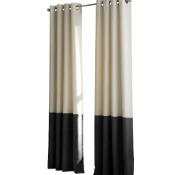 CHF Kendall Grommet Top Light-Filtering Single Curtain Panel