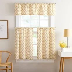 CHF Kiara 3-pc. Rod Pocket Window Tier