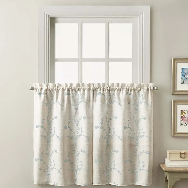 CHF Lynette 2-pc. Rod Pocket Window Tier