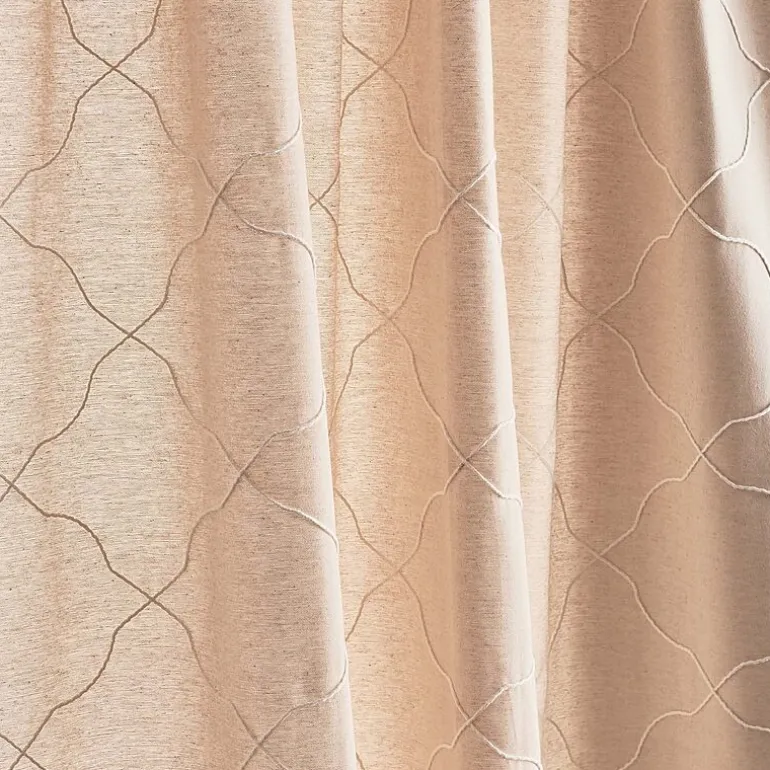 CHF Mallorca Back Tab Light-Filtering Set of 2 Curtain Panel