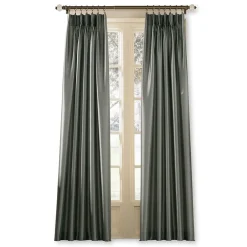 CHF Marquee Pinch Pleat Back Tab Light-Filtering Single Curtain Panel