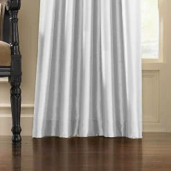 CHF Marquee Pinch Pleat Back Tab Light-Filtering Single Curtain Panel