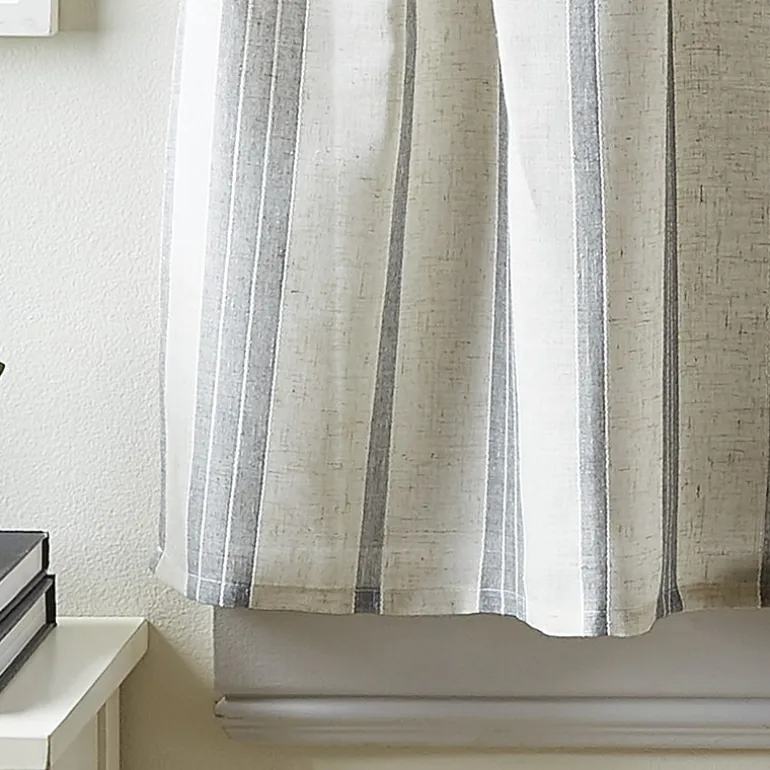 CHF Mckenzie 2-pc. Rod Pocket Window Tier