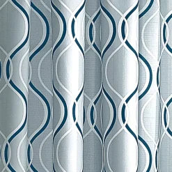 CHF Morocco Rod Pocket Light-Filtering Single Curtain Panel