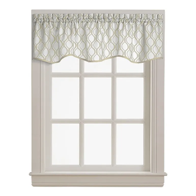 CHF Morocco Rod Pocket Scallop Valance