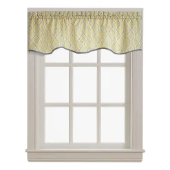CHF Morocco Rod Pocket Scallop Valance