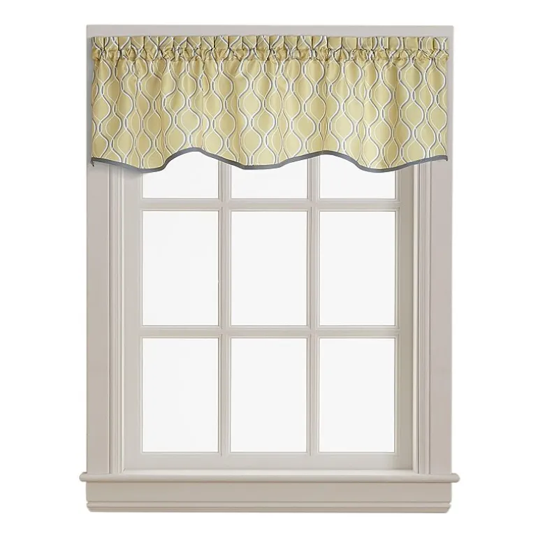 CHF Morocco Rod Pocket Scallop Valance