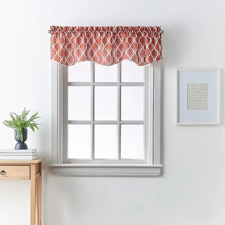 CHF Morocco Rod Pocket Scallop Valance