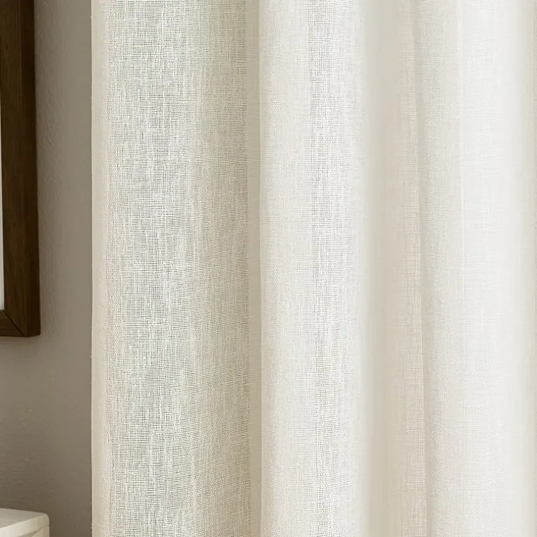 CHF Pandora Sheer Rod Pocket Set of 2 Curtain Panel
