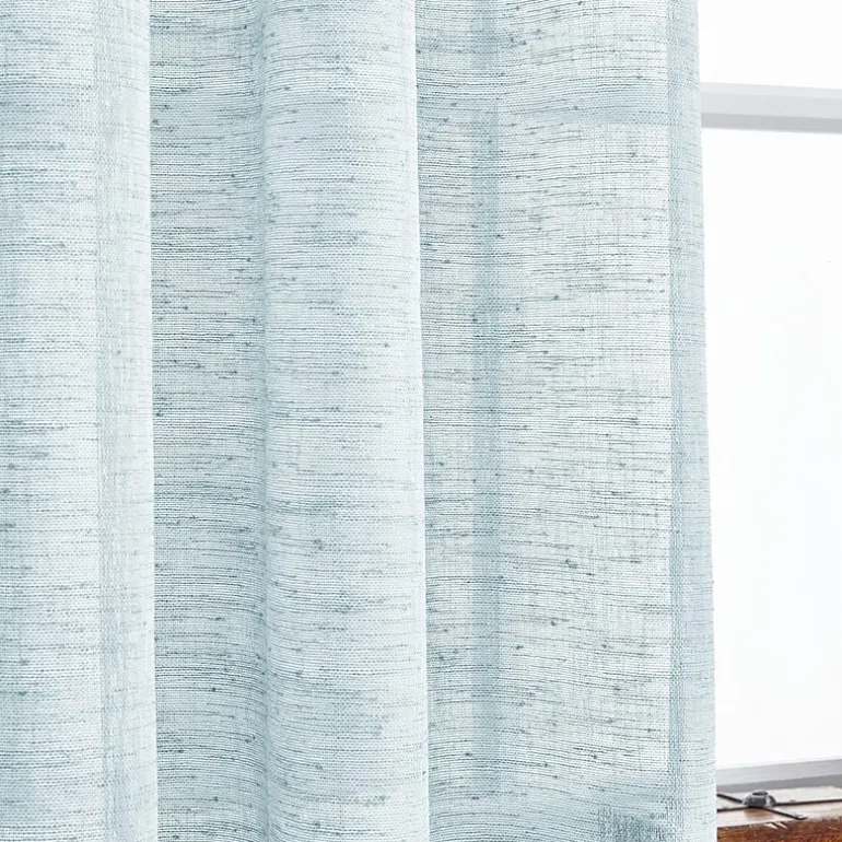 CHF Pandora Sheer Rod Pocket Set of 2 Curtain Panel