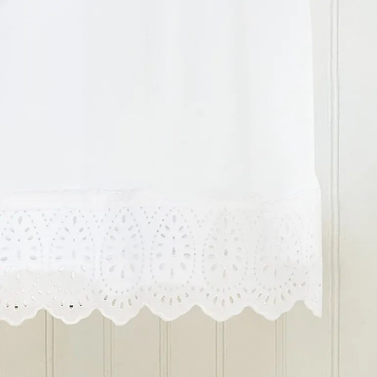 CHF Penny Eyelet 2-pc. Rod Pocket Window Tier