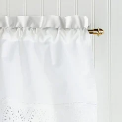 CHF Penny Eyelet Rod Pocket Tailored Valance