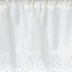 CHF Penny Eyelet Rod Pocket Tailored Valance