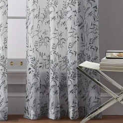 CHF Santa Barbara Rod Pocket Sheer Single Curtain Panel