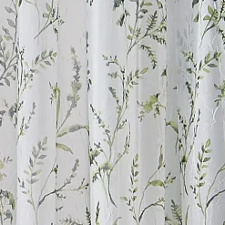 CHF Santa Barbara Rod Pocket Sheer Single Curtain Panel