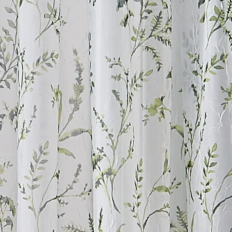 CHF Santa Barbara Rod Pocket Sheer Single Curtain Panel