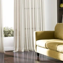 CHF Soho Grommet Top Sheer Single Curtain Panel