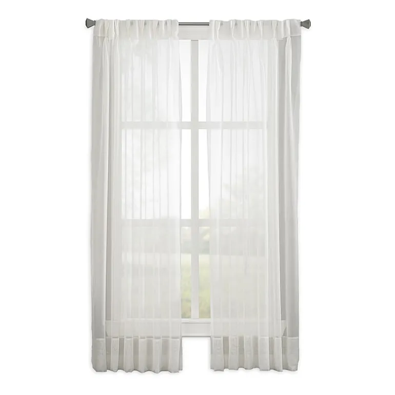 CHF Soho Pinch Pleat Sheer Single Curtain Panel