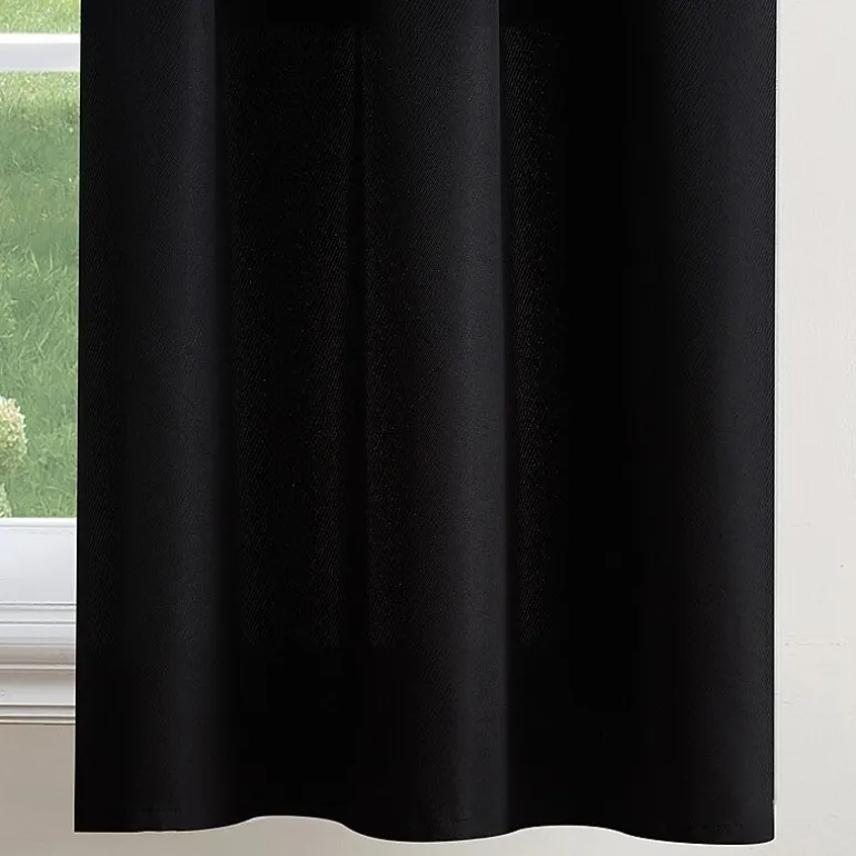 CHF Solid Twill 3-pc. Rod Pocket Window Tier