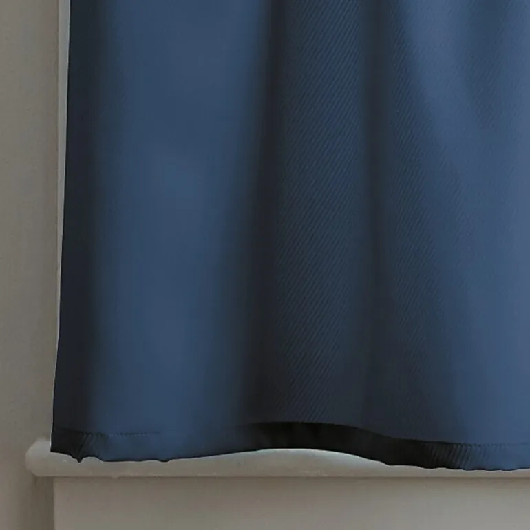 CHF Solid Twill 3-pc. Rod Pocket Window Tier