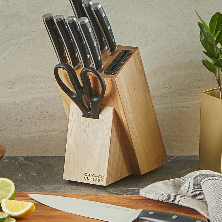 Chicago Cutlery Damen 10-pc. Knife Block Set