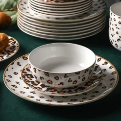 Christian Siriano New York Majestic 24-pc. Porcelain Dinnerware Set