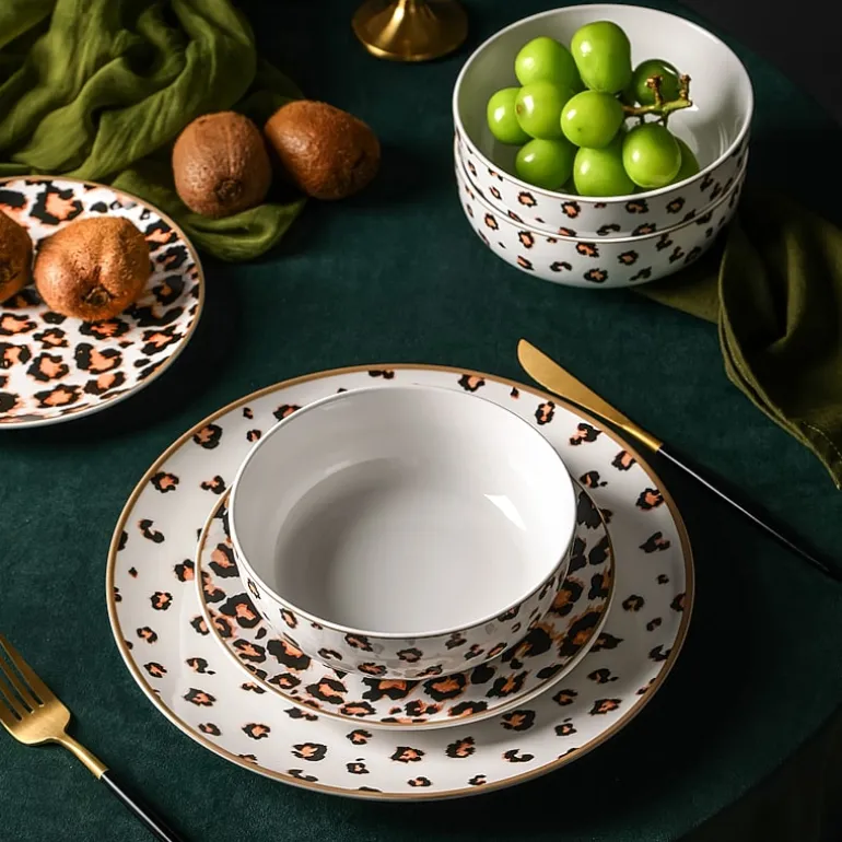 Christian Siriano New York Majestic 24-pc. Porcelain Dinnerware Set