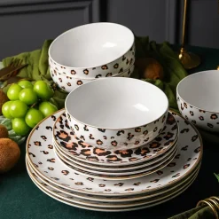 Christian Siriano New York Majestic 12-pc. Porcelain Dinnerware Set