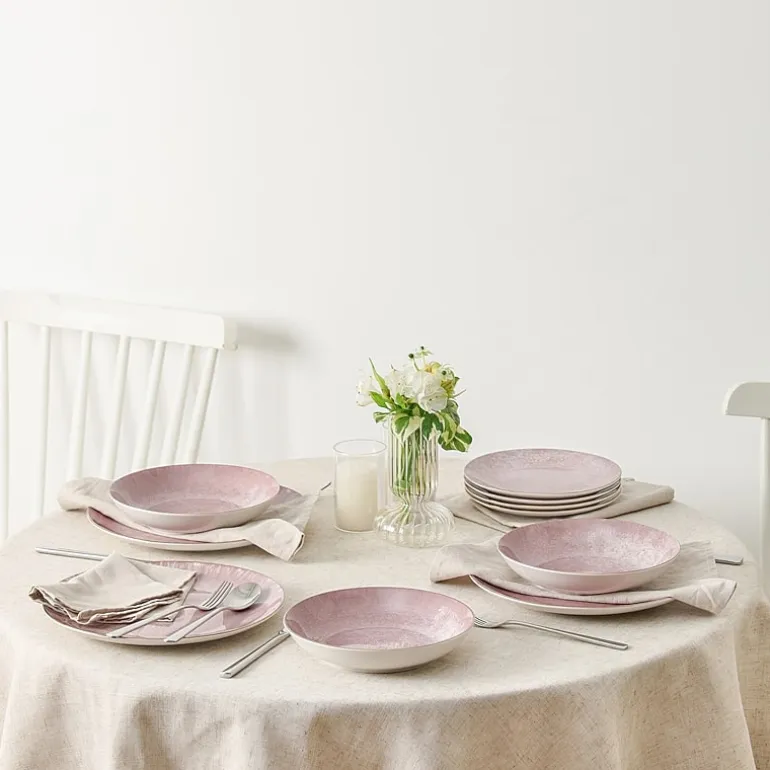 Christian Siriano New York Onyx 12-pc. Porcelain Dinnerware Set
