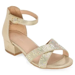 Christie & Jill Big Kid Girls Hope Strap Sandals