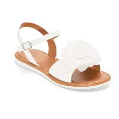 Christie & Jill Fiona Little & Big Kid Girls Ankle Strap Flat Sandals