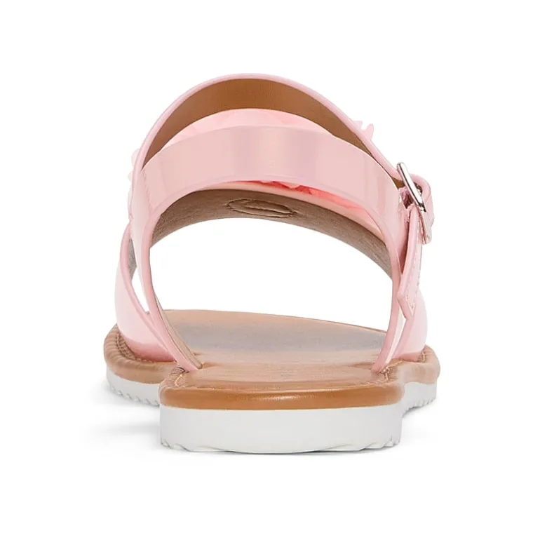 Christie & Jill Fiona Little & Big Kid Girls Ankle Strap Flat Sandals