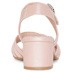 Christie & Jill Grace Little & Big Kid Girls Round Open Toe Block Heel Pumps