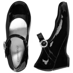 Christie & Jill Heart Little & Big Kid Girls Round Mary Jane Shoes
