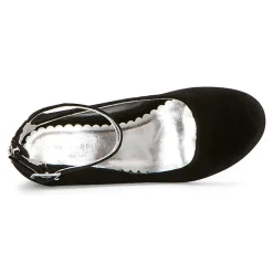Christie & Jill Layla Little & Big Kid Girls Round Closed Toe Block Heel Pumps