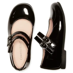 Christie & Jill Lil Dahlia Toddler Girls Round Closed Toe Mary Jane Shoes