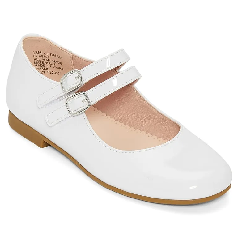 Christie & Jill Little & Big Girls Dahlia Round Toe Mary Jane Shoes