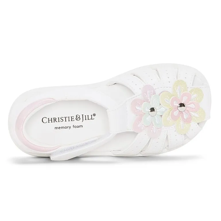 Christie & Jill Toddler Girls Lil Mila Strap Sandals