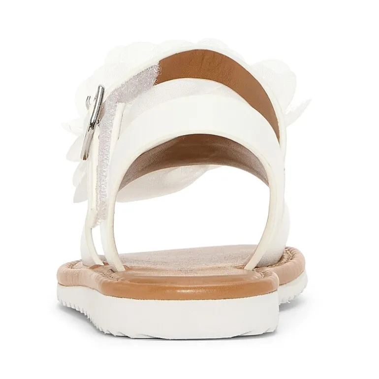 Christie & Jill Toddler Girls Lil Fiona Ankle Strap Flat Sandals