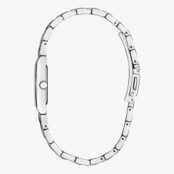 Citizen Axiom Womens Silver Tone Stainless Steel Bracelet Watch Eg7051-51a