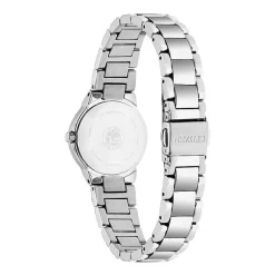 Citizen Chandler Womens Silver Tone Stainless Steel Bracelet Watch Ew1670-59d