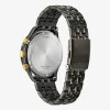 Citizen Classic Eco Mens Chronograph Gray Stainless Steel Bracelet Watch At2576-68e
