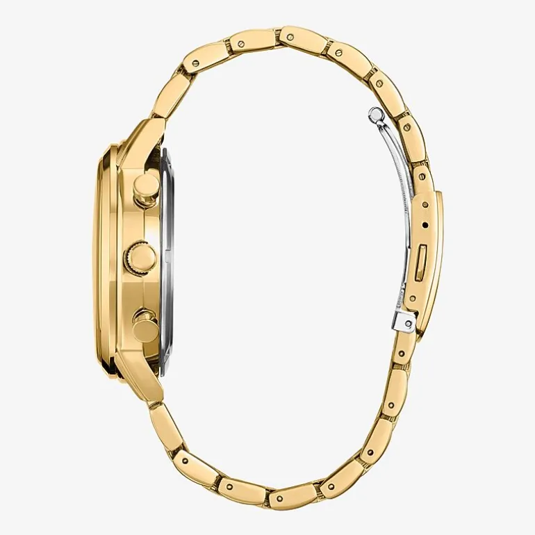 Citizen Classic Mens Gold Tone Stainless Steel Bracelet Watch Ca4632-58z