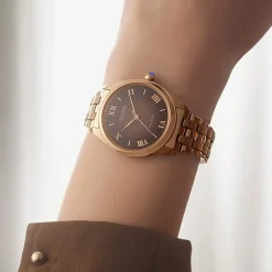 Citizen Classic Womens Rose Goldtone Stainless Steel Bracelet Watch Em1143-81z